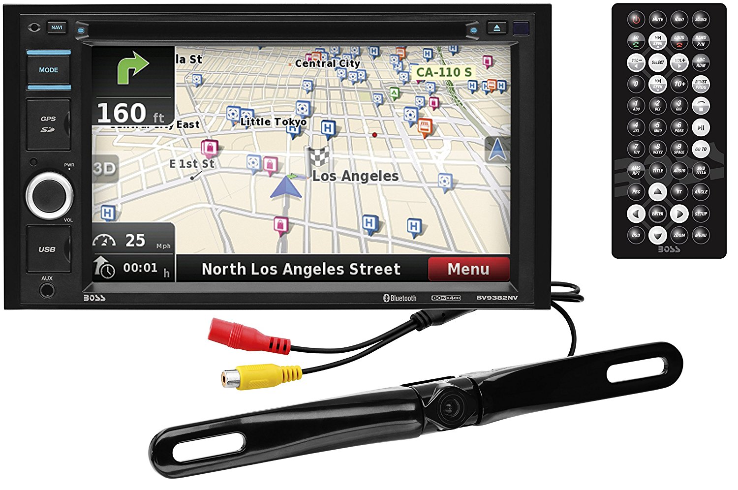 Radio marca Boss Ref: BVNV9382RC Bluetooth Dvd Cd Usb Sd Gps