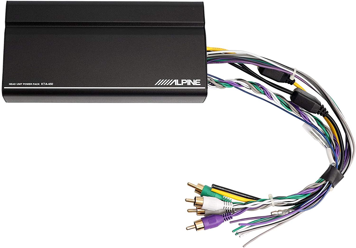 Amplificador Alpine Kta-450 Power Pack  Compacto 4 Canales