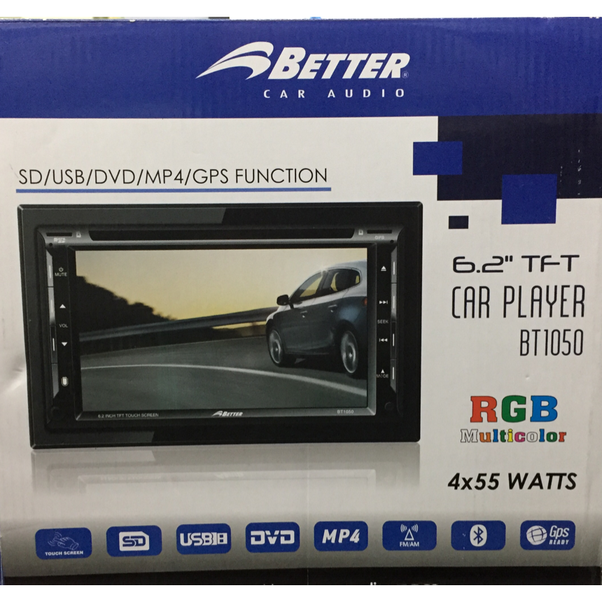 Radio Better Ref: Bt1050 Pantalla De 6.2 Pulgadas Usb/sd/dvd 