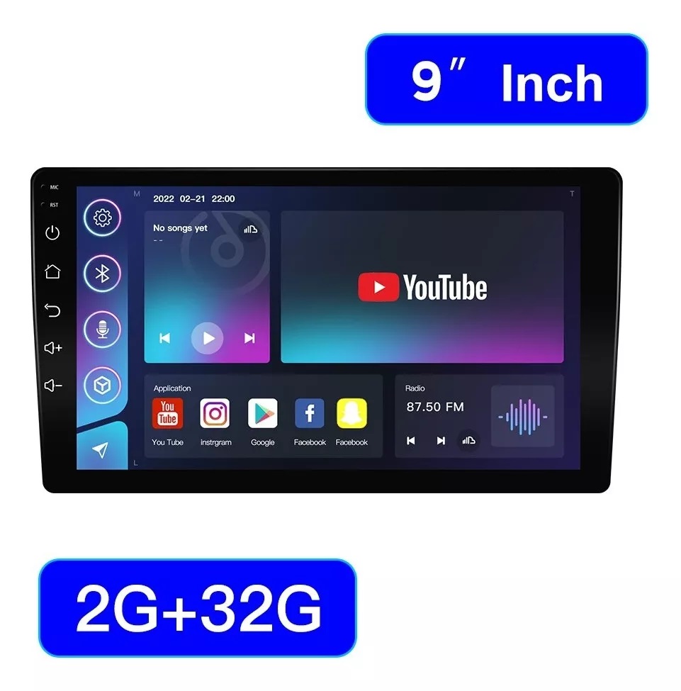Radio  Tablet Android 9 pulgadas  And932kl