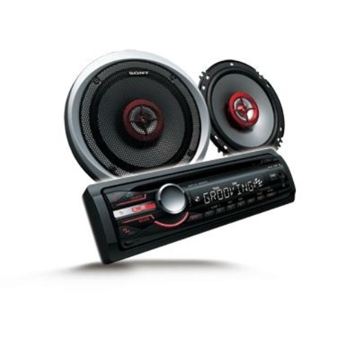 Radio Stereo Sony Cxs-3016f Stereo C Parlantes 6 Combo