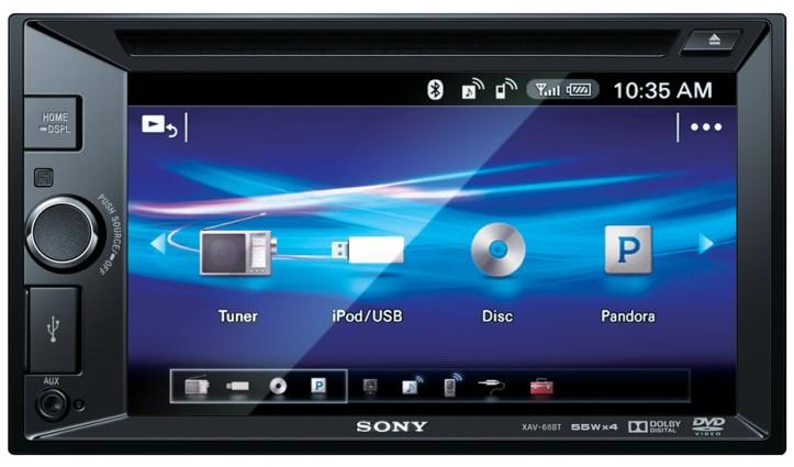 Radio Sony Xav 68BT