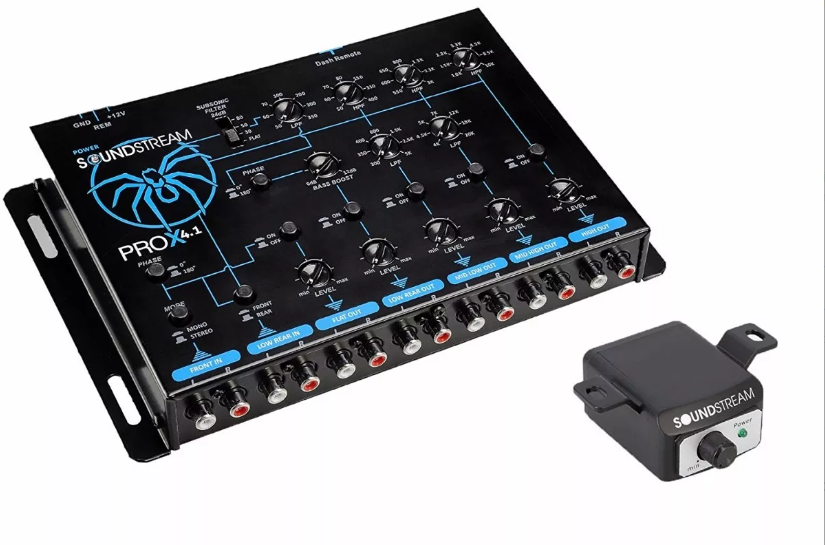 Ecualizador Soundstream Prox4.1 5- Way Electronic Crossover