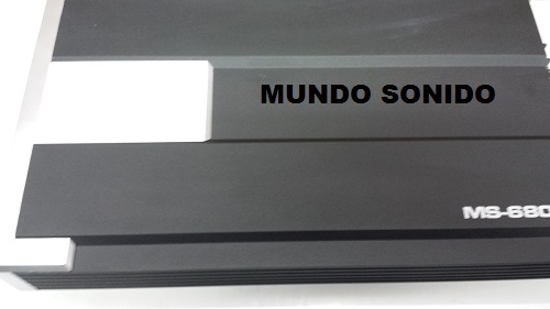 Amplificador marca MS 6800f 