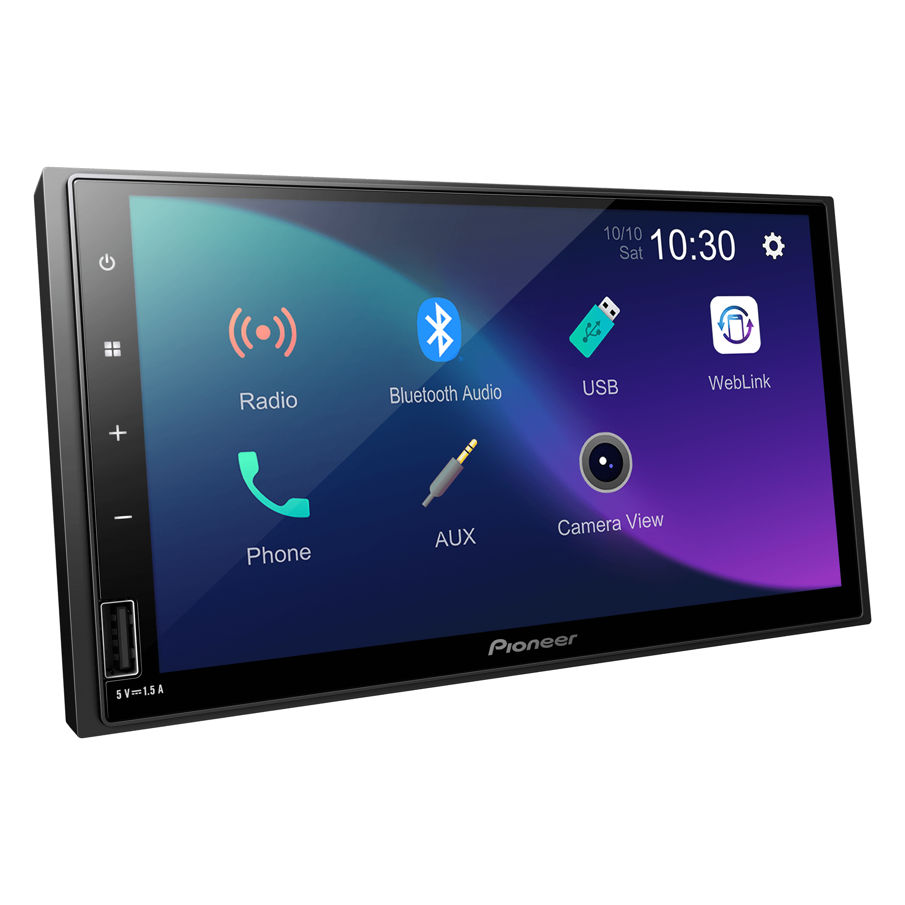 Radio Pioneer Dmh-a375bt 7 Pulgadas Wsvga 2 Din