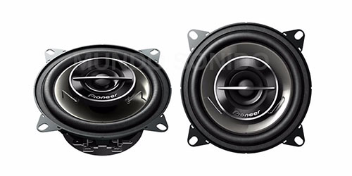 Parlantes Pioneer TS-G1044R Instalación y sonido para adaptarse a cualquier carro