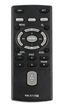 Control Remoto para Radio Carro RM-X176