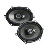 Parlantes  coaxiales de 3 vías para automóvil Arachnid Serie 5 x 7 "de 350 vatios (120 W RMS)