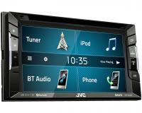 Radio Jvc Kw-v240bt Dvd Bluetooth Usb Aux App Control 2din