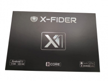 Radio XFR-X1AND, 2 DIN, 8GB+256gb, Android 13, Tablet 9 Pulgadas