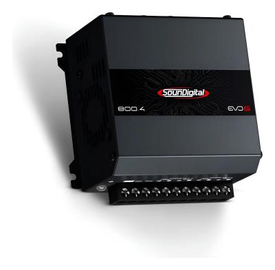 Amplificador Soundigital 800.4 Evo 6.0 800w 4 Canales
