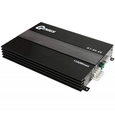 Amplificador Genius  G1-90x4g  4 Canales 1.100 Watss 