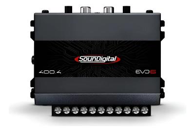 Amplificador Soundigital 400.4 Evo, Clase D 4 canales