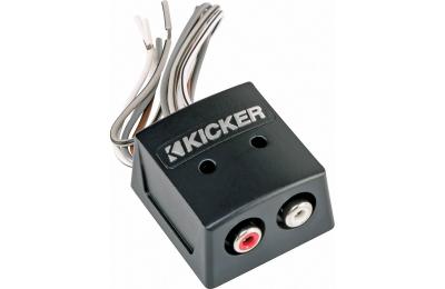 Convertidor de salida de línea de 2 canales serie K (cable de altavoz a RCA) Kicker 46KiSLOC