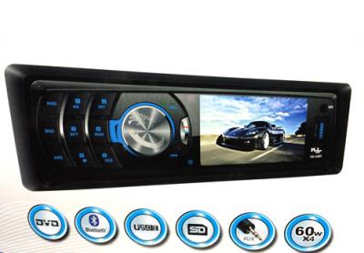 Radio Kl Audio Sq20bt Dvd, bluetooth, USB, cámara de Reversa