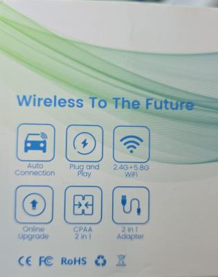 Adaptador Carplay Android Auto Inalambrico