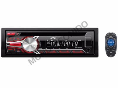 Receptor JVC KD-R450 de CD con US/AUX Frontal
