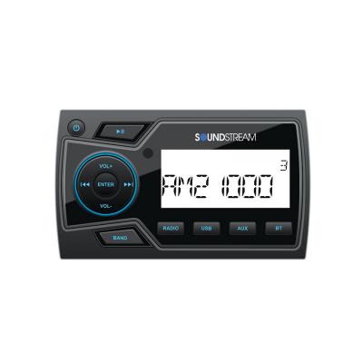 Radio multimedia digital de grado marino con reproducción USB de 32 GB, Bluetooth 4.0 y audio de 2 zonas