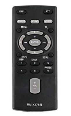 Control Remoto para Radio Carro RM-X176