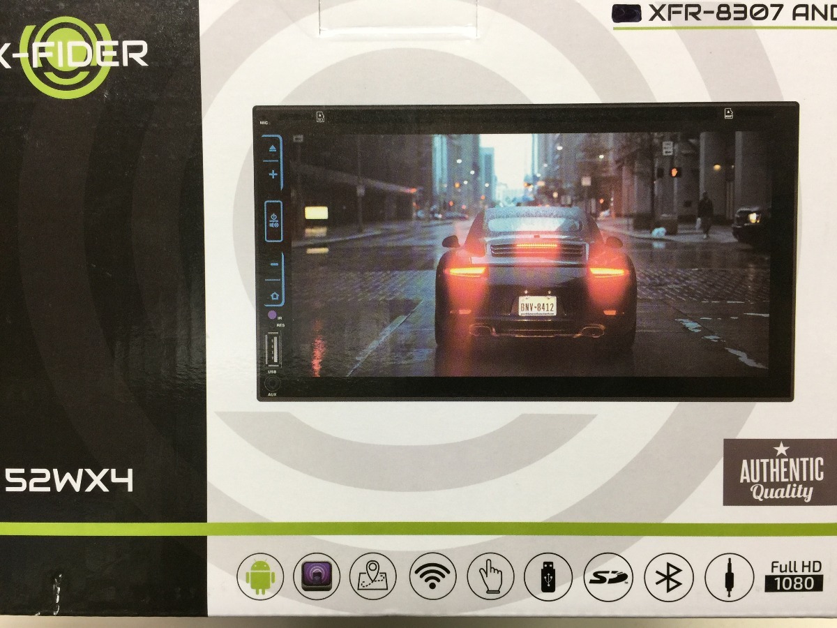 Radio Marca X-Fider Ref: XFR-8307 Android/DVD/Mp3/CD/SD/USB