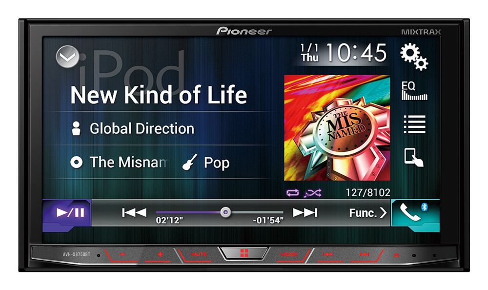 Radio Pioneer AVH 8750BT DVD