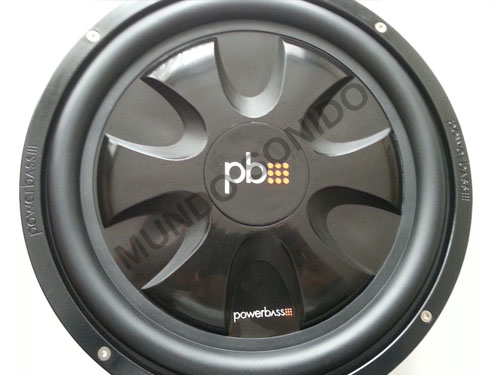 Bajo Plano Powerbass S-10TD Doble bobina