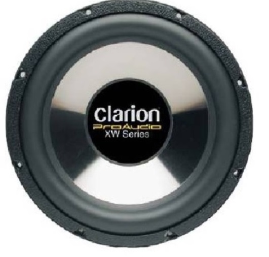 Subwoofer Clarion Xw1000 Proaudio 10 Doble Bobina 