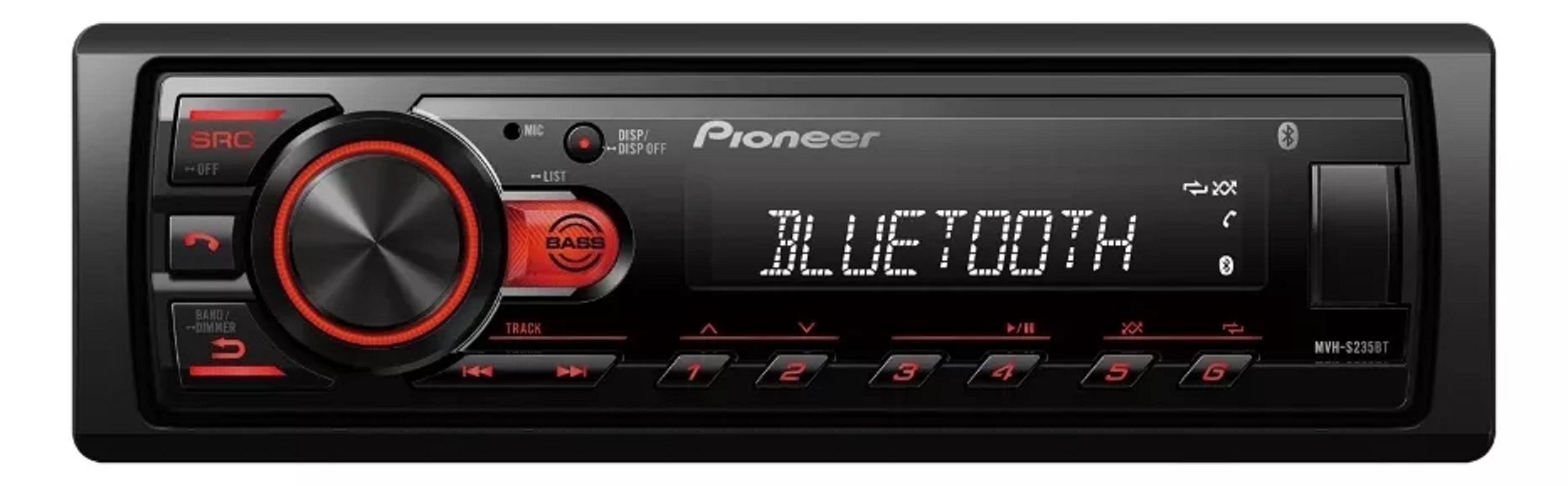 Radio Carro Pioneer Bluetooth Usb Smart Sync Mvh-s325 Radio Carro Pioneer Bluetooth Usb Smart Sync Mvh-s325