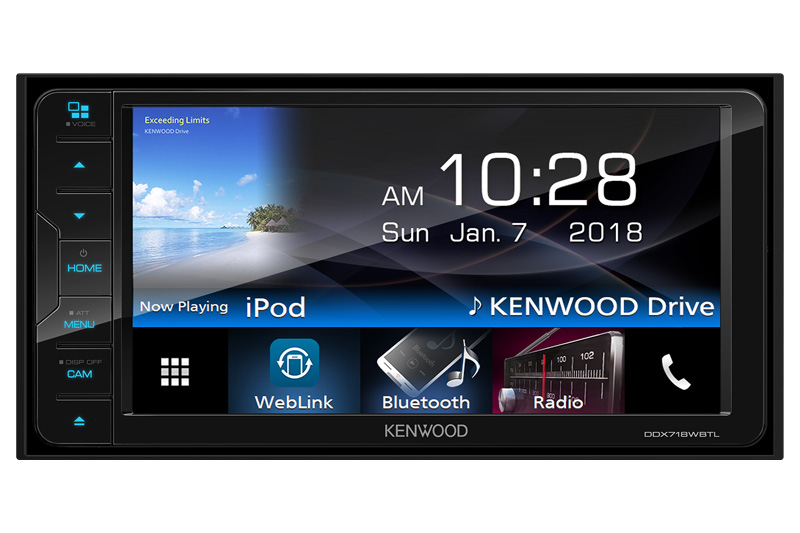  Radio Kenwood Ddx718wbtl  Dvd 7 Blueto Web Link Usb Android
