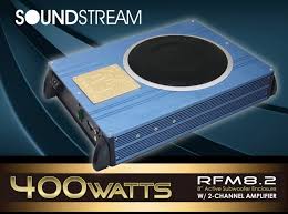 Subwoofer Activo Soundstream Reference Rfm.8.2  8" 400wrms 