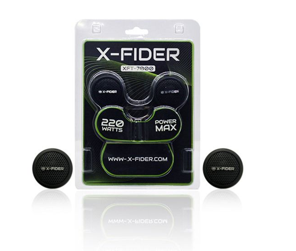 Tweeter X-fider Xft7000 Brillos 80w (par)