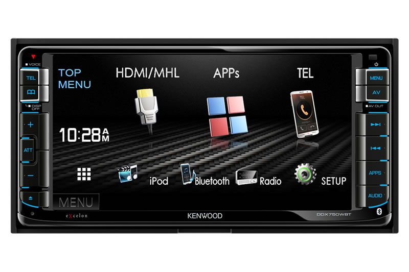 Radio Kenwood Ref: DDX750WBT Excelon Bluetooh 