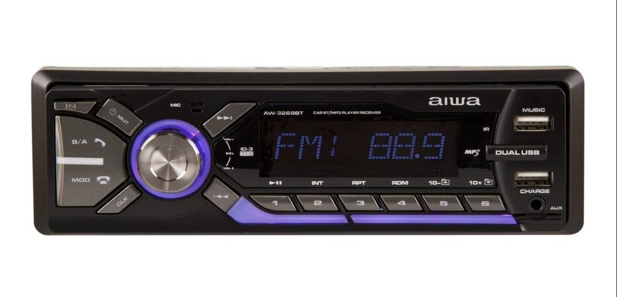 Radio Aiwa Aw 3269bt Bluetooth Usb Sd Multicolor Radio Aiwa Aw 3269bt Bluetooth Usb Sd Multicolor