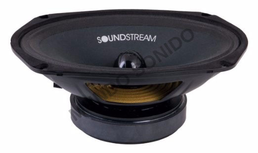 Soundstream SME-694 6" X 9" 185w Pro Audio Series Midrange Speakers